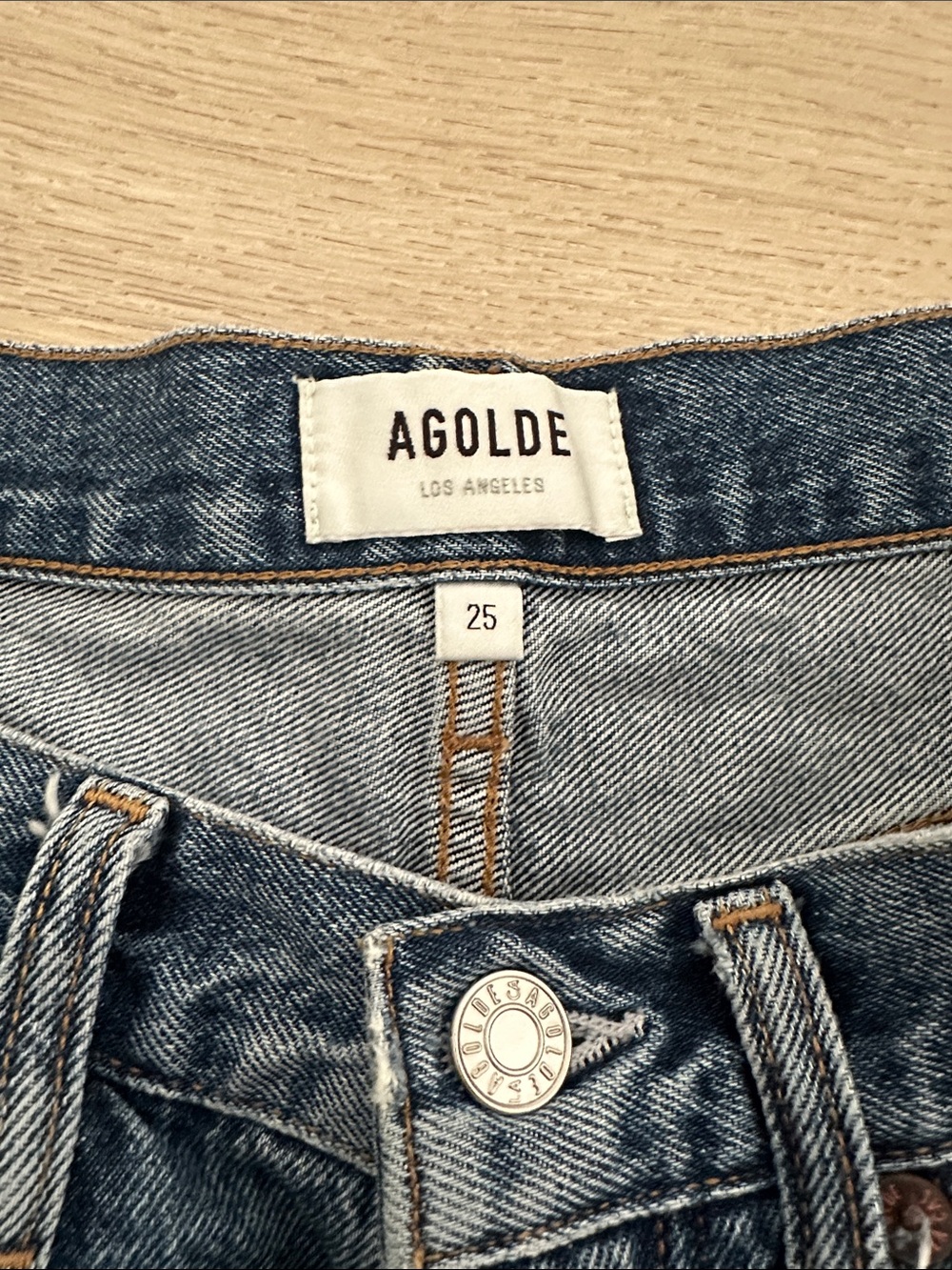 Agolde Parker Long Short - Picture 3 of 4